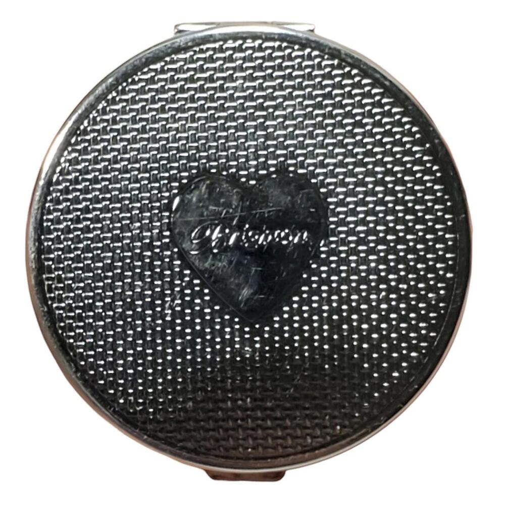 BRIGHTON PILL BOX Love Beat COLLECTION Red W/ Silver Heart - Picture 7 of 10